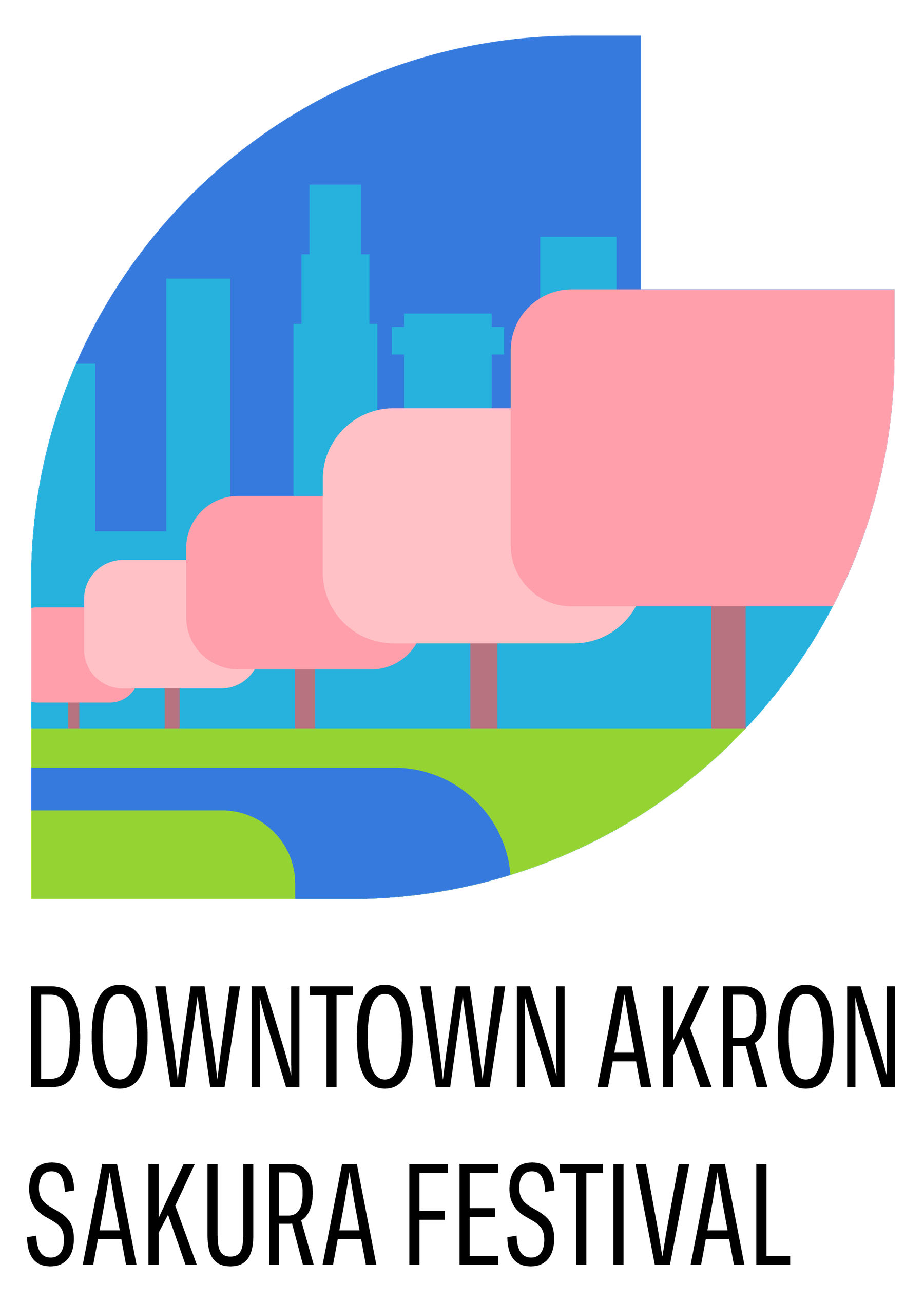 Downtown Akron Sakura Festival Logo
