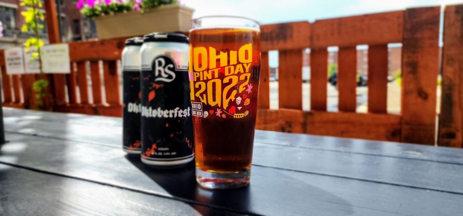 Ohio Pint Day glass designed by area brewery owner