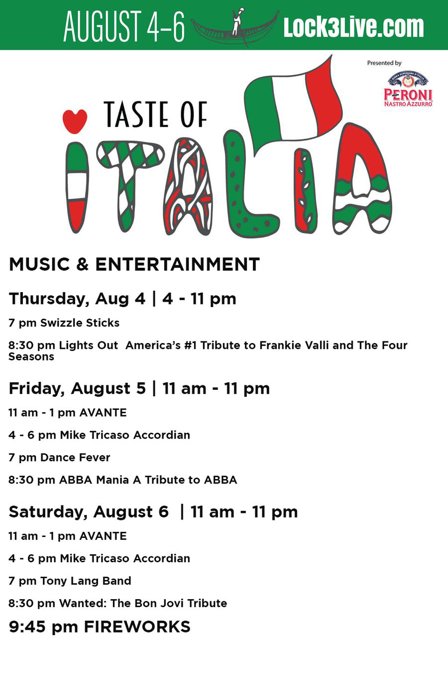Taste of Italia Downtown Akron Partnership Akron, OH