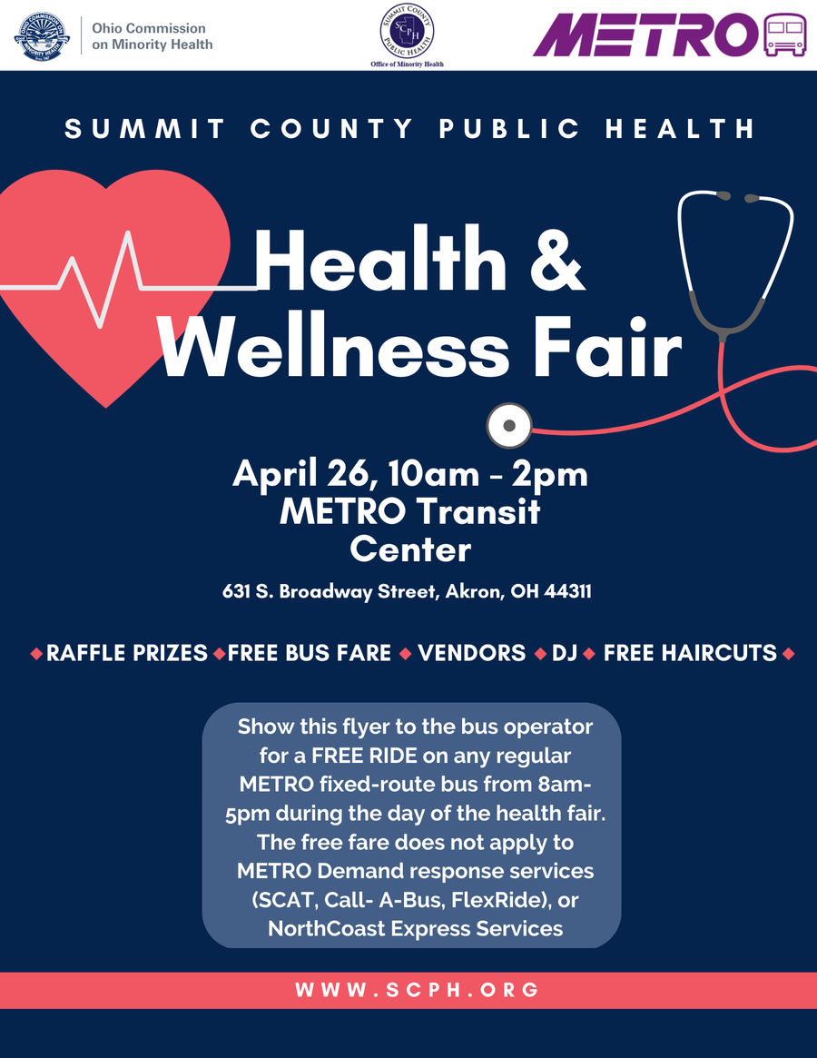 Health and Wellness Fair Downtown Akron Partnership Akron, OH