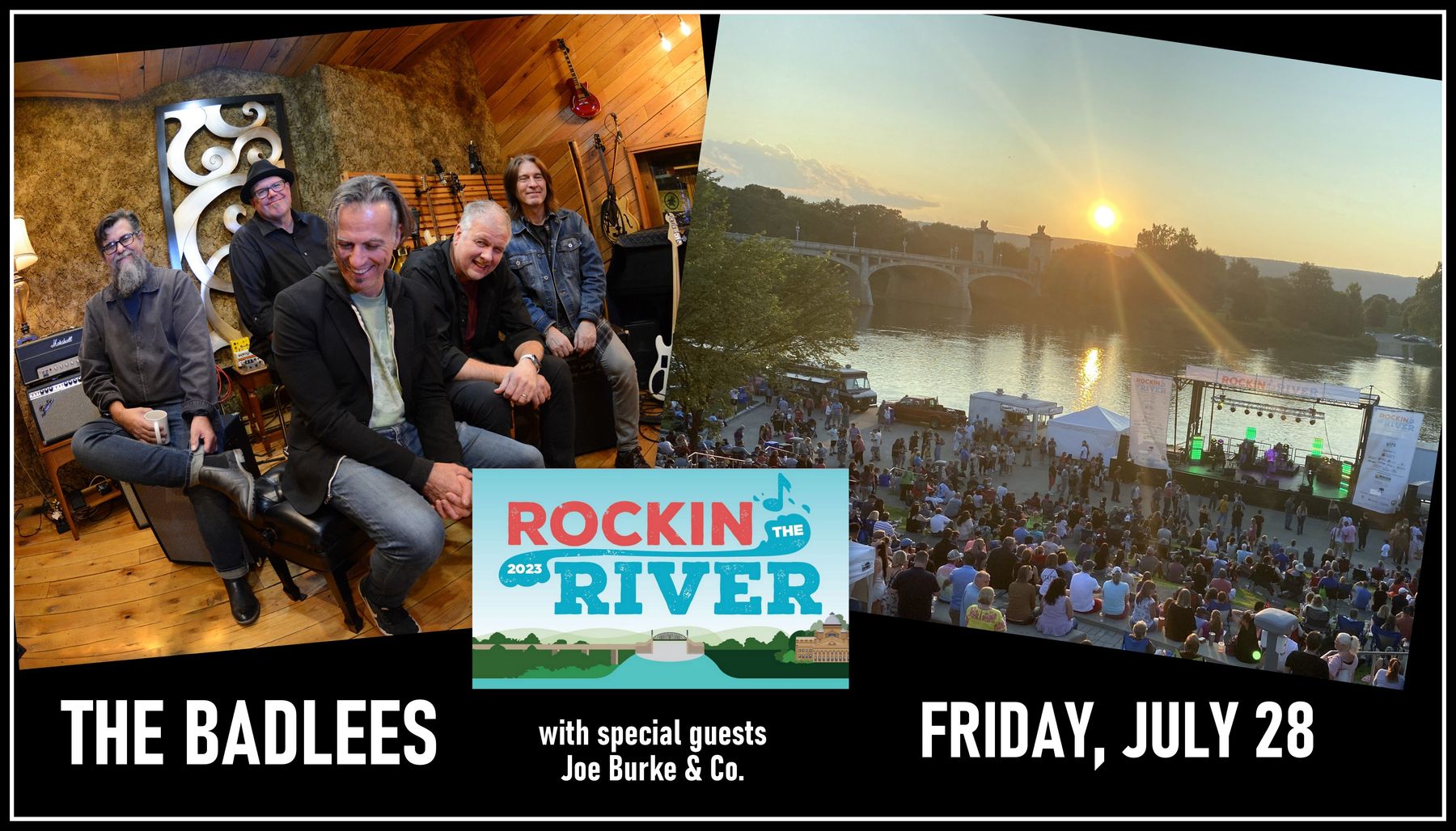 Rockin' The River with the Badlees and Joe Burke & Co. Downtown