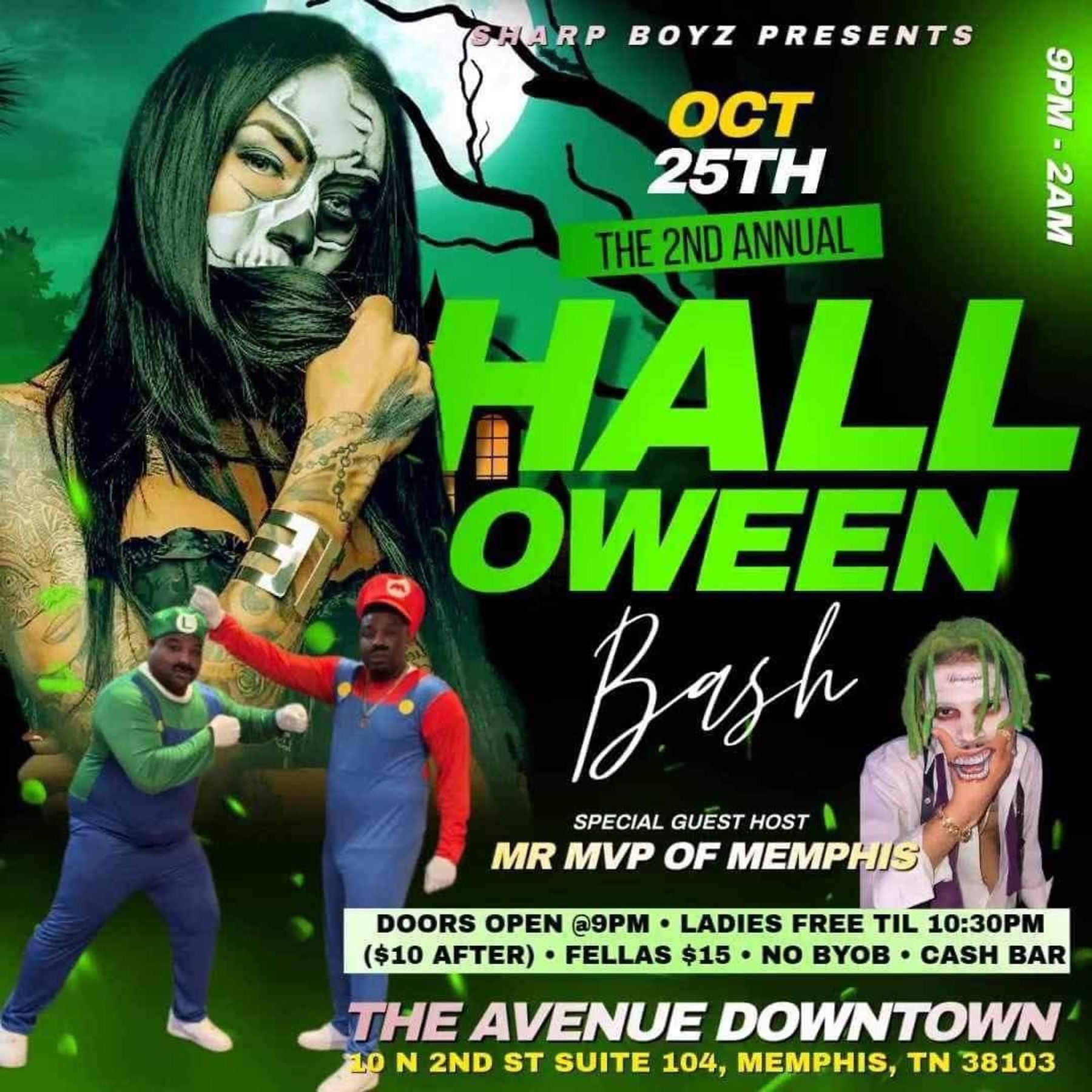 Downtown Halloween Bash 2024 Downtown Memphis