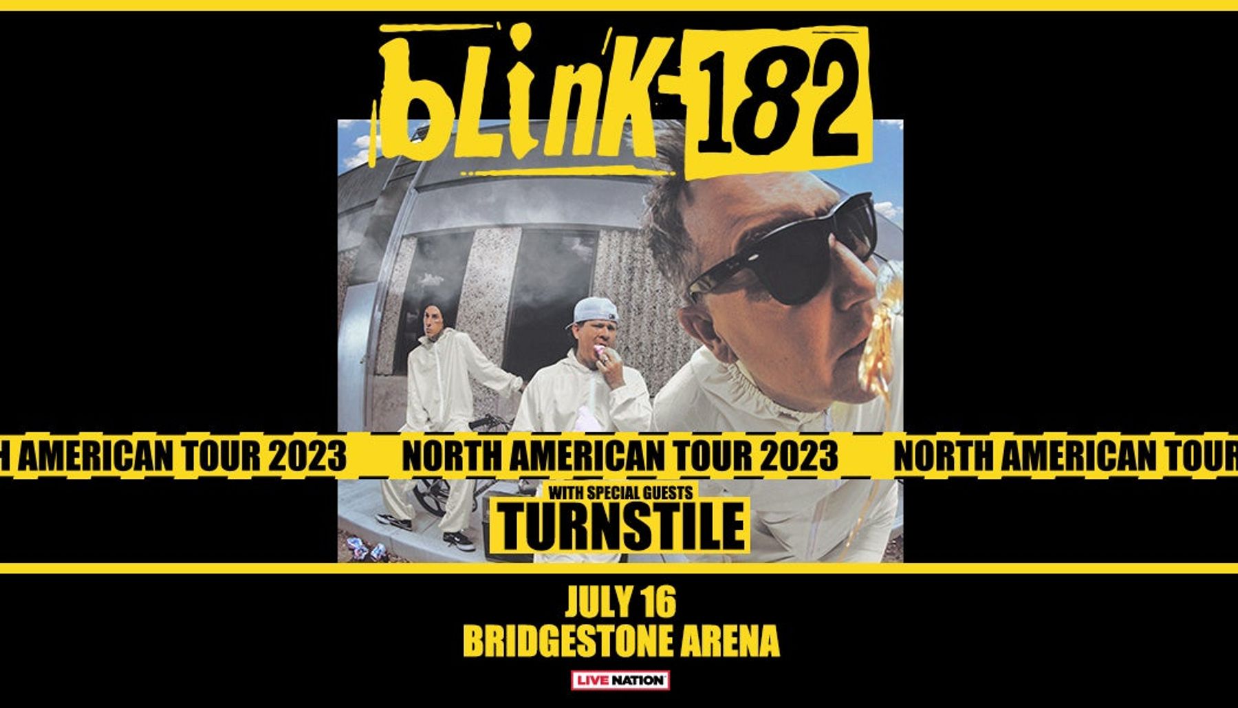 blink182 Tour 2023 Downtown Nashville