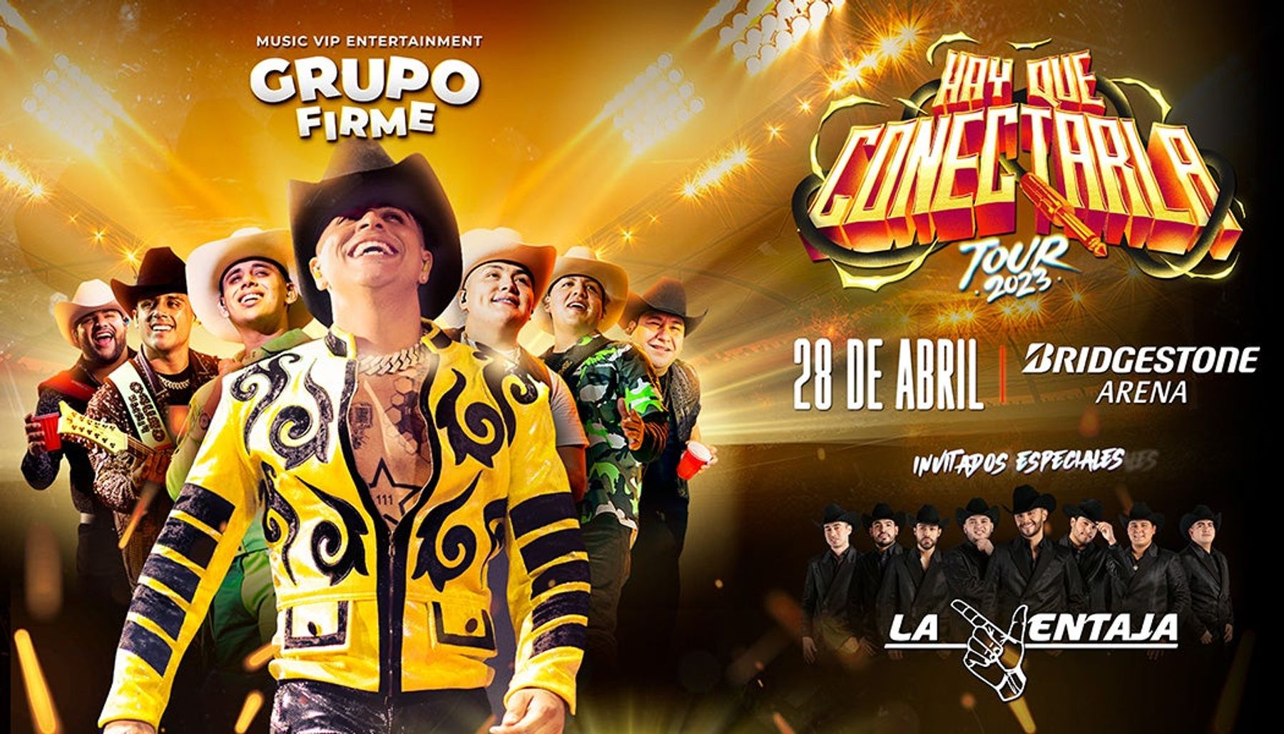 Grupo Firme ¡Hay Que Conectarla! Tour 2023 Downtown Nashville