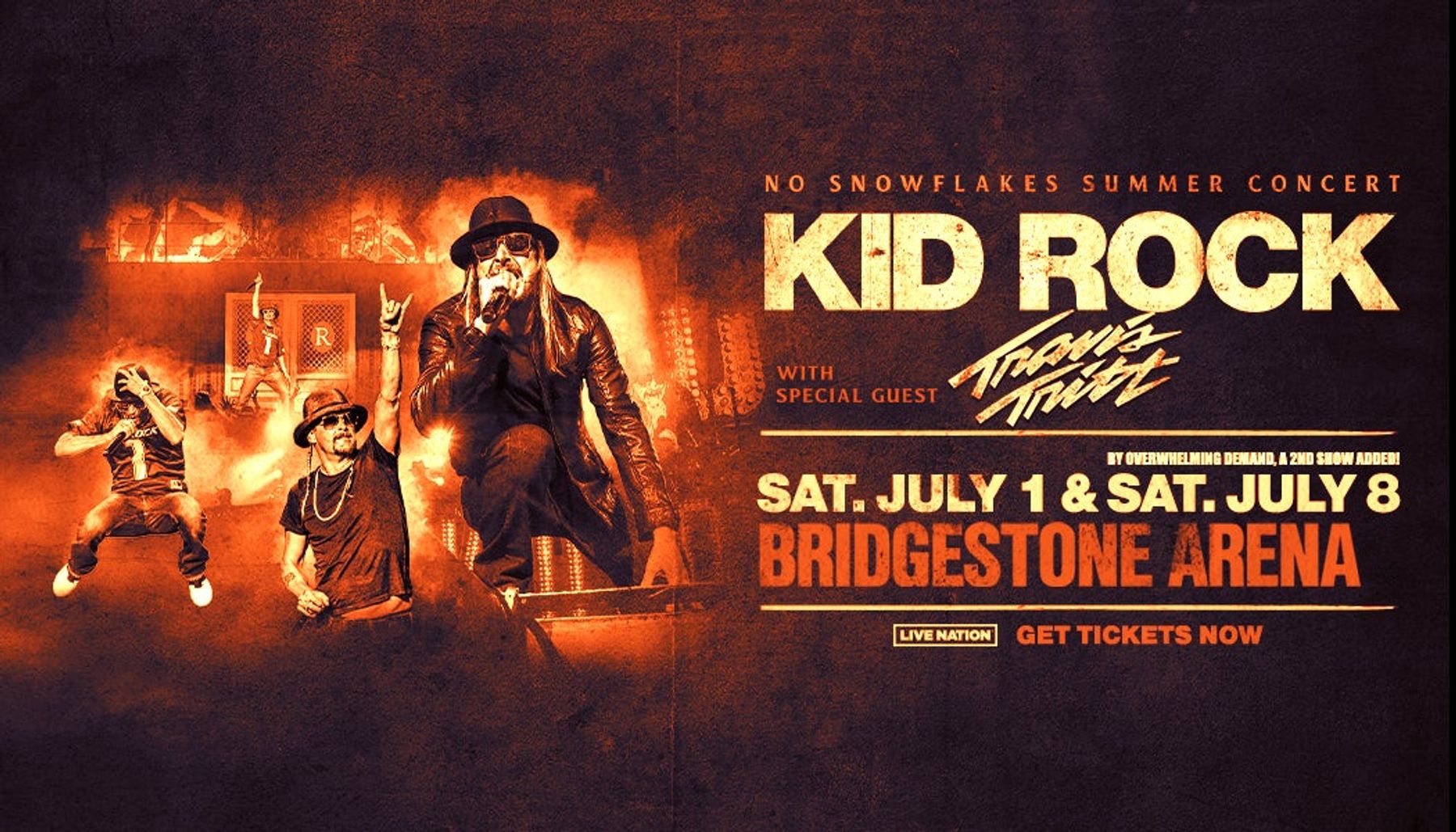 kid rock no snowflakes tour nashville tn