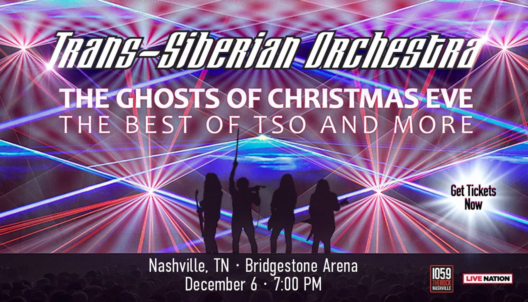 TransSiberian Orchestra The Ghosts of Christmas Eve Downtown Nashville
