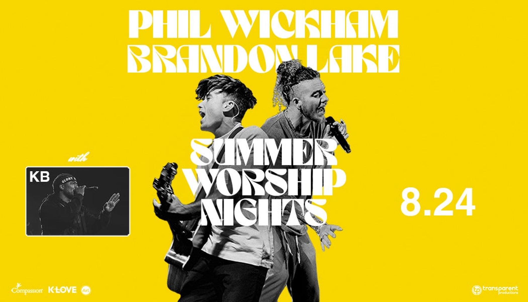 Phil Wickham & Brandon Lake Summer Worship Nights Tour Downtown