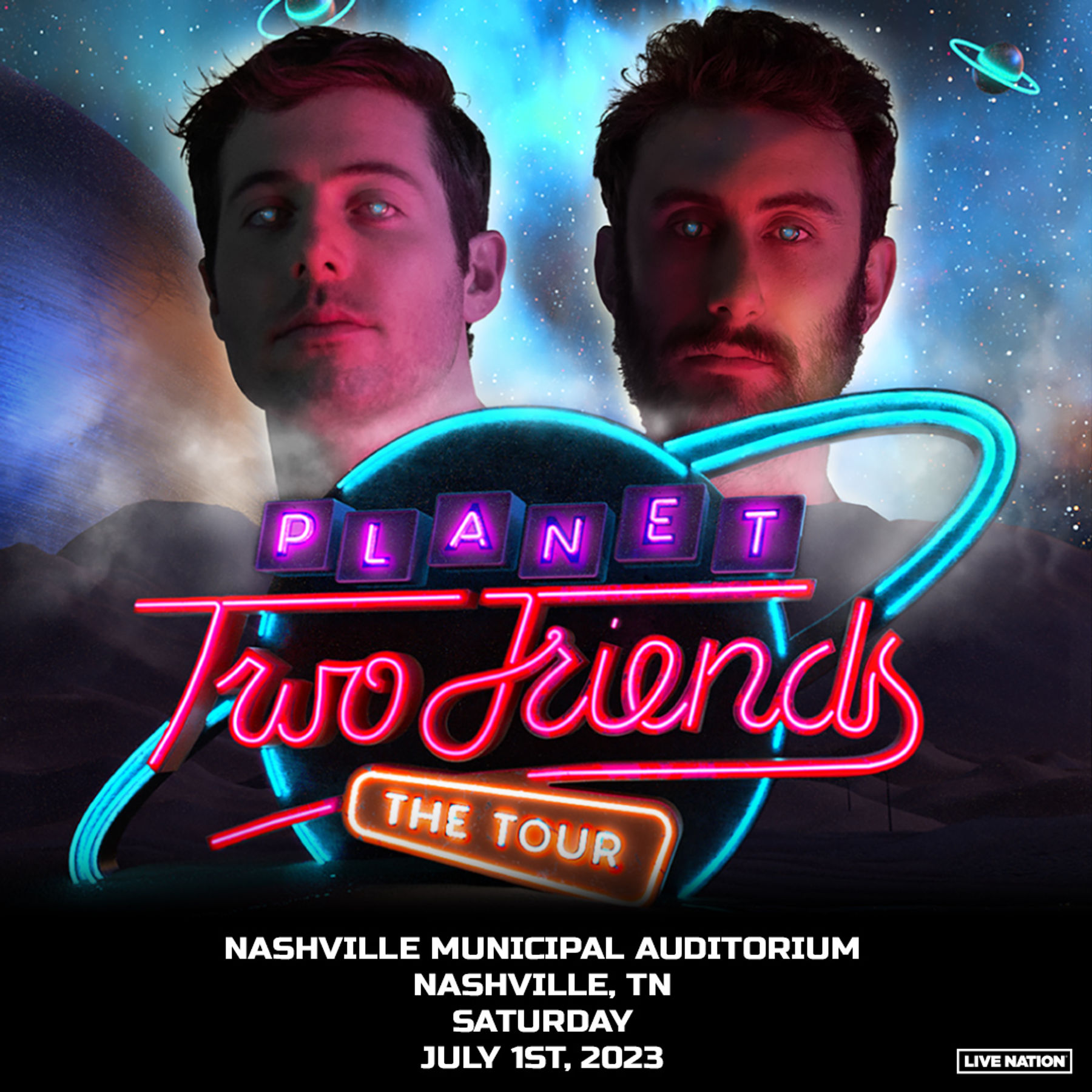 planet two friends tour