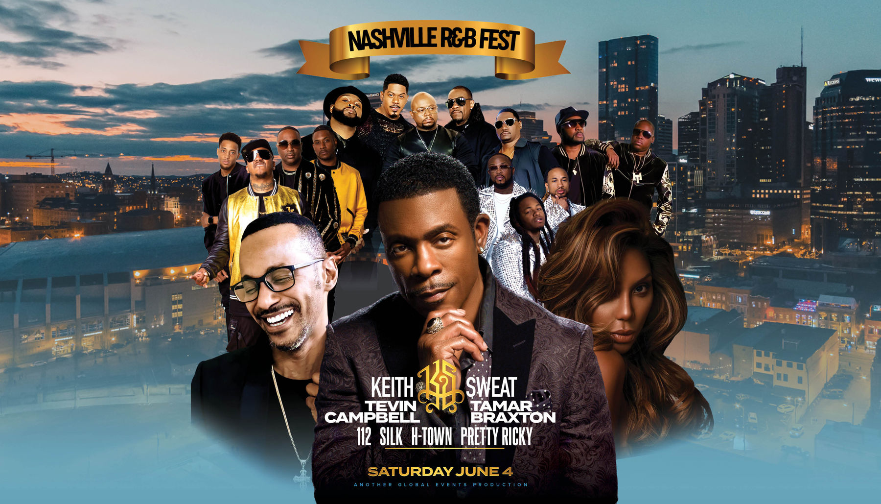 Nashville R&B Fest Downtown Nashville