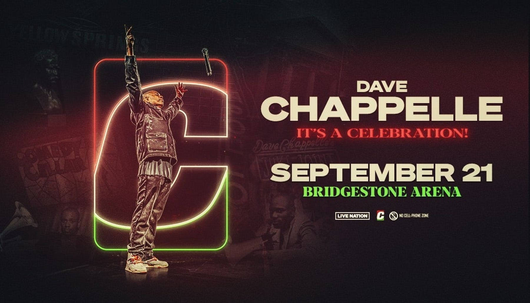 Dave Chappelle Live Downtown Nashville