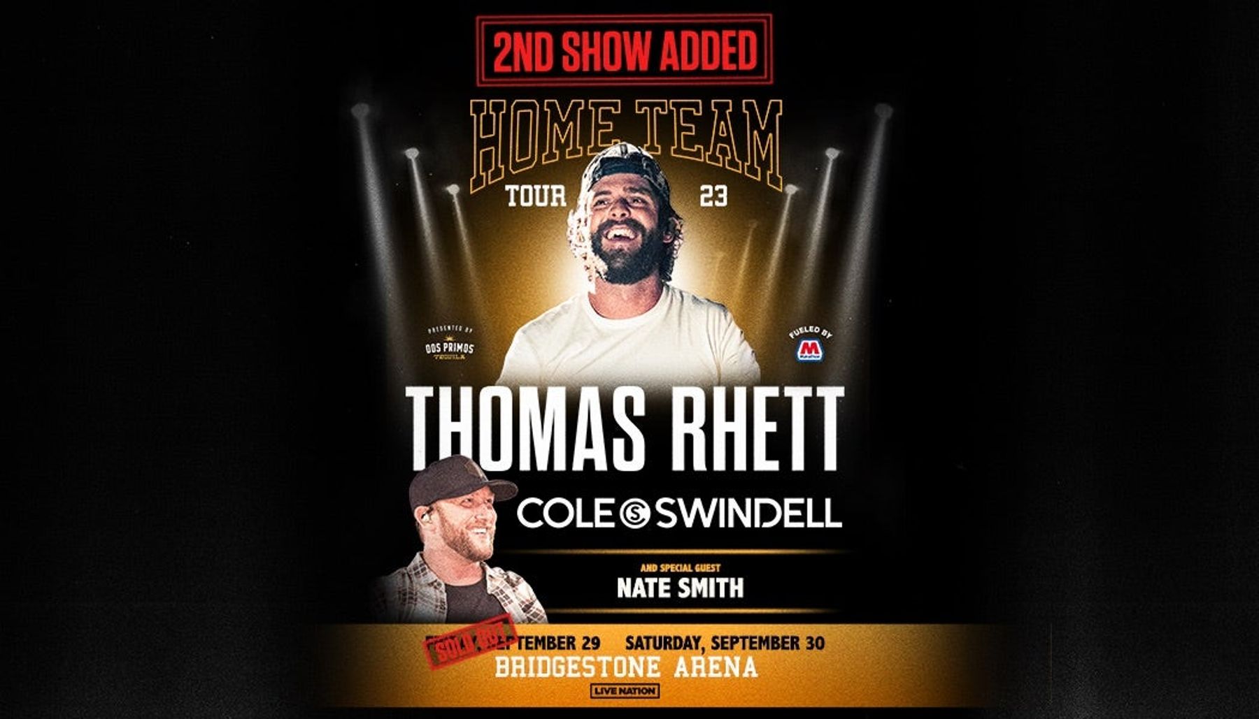 Thomas Rhett Home Team Tour Downtown Nashville