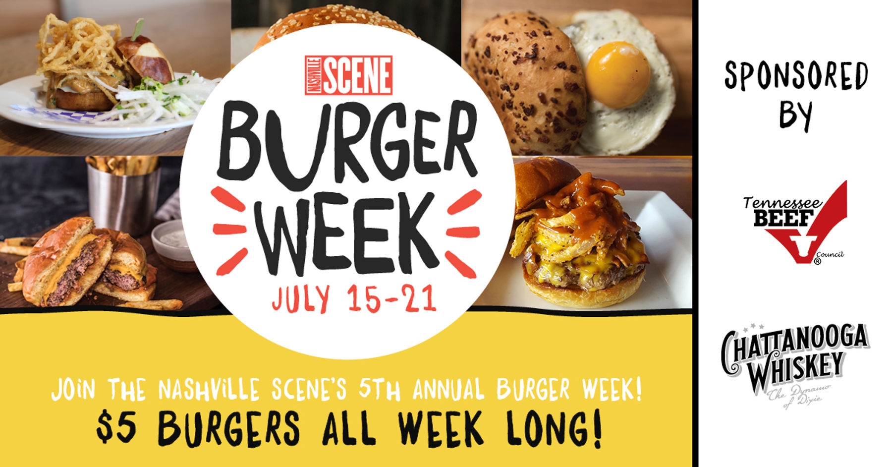 Burger Week 2019 Downtown Nashville
