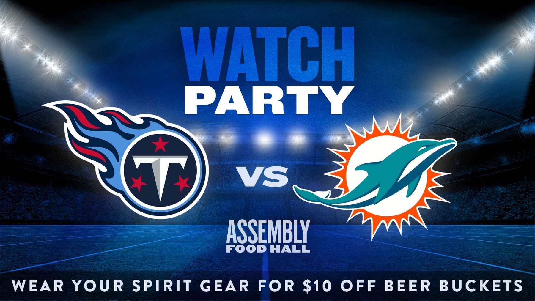 MNF Titans v Bills Watch Party - Nashville Lifestyles