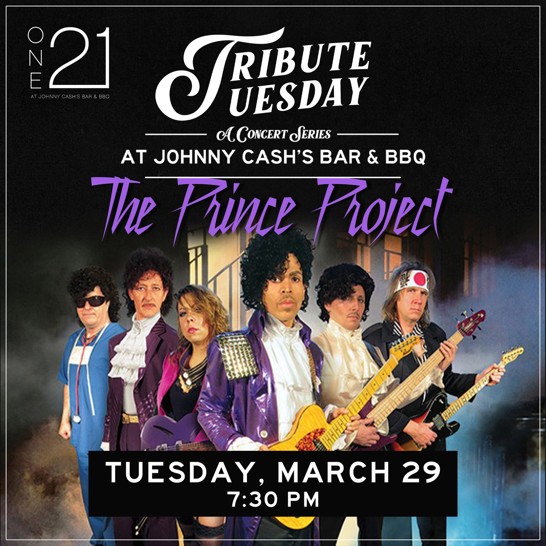 Tribute Tuesday featuring The Prince Project Downtown Nashville