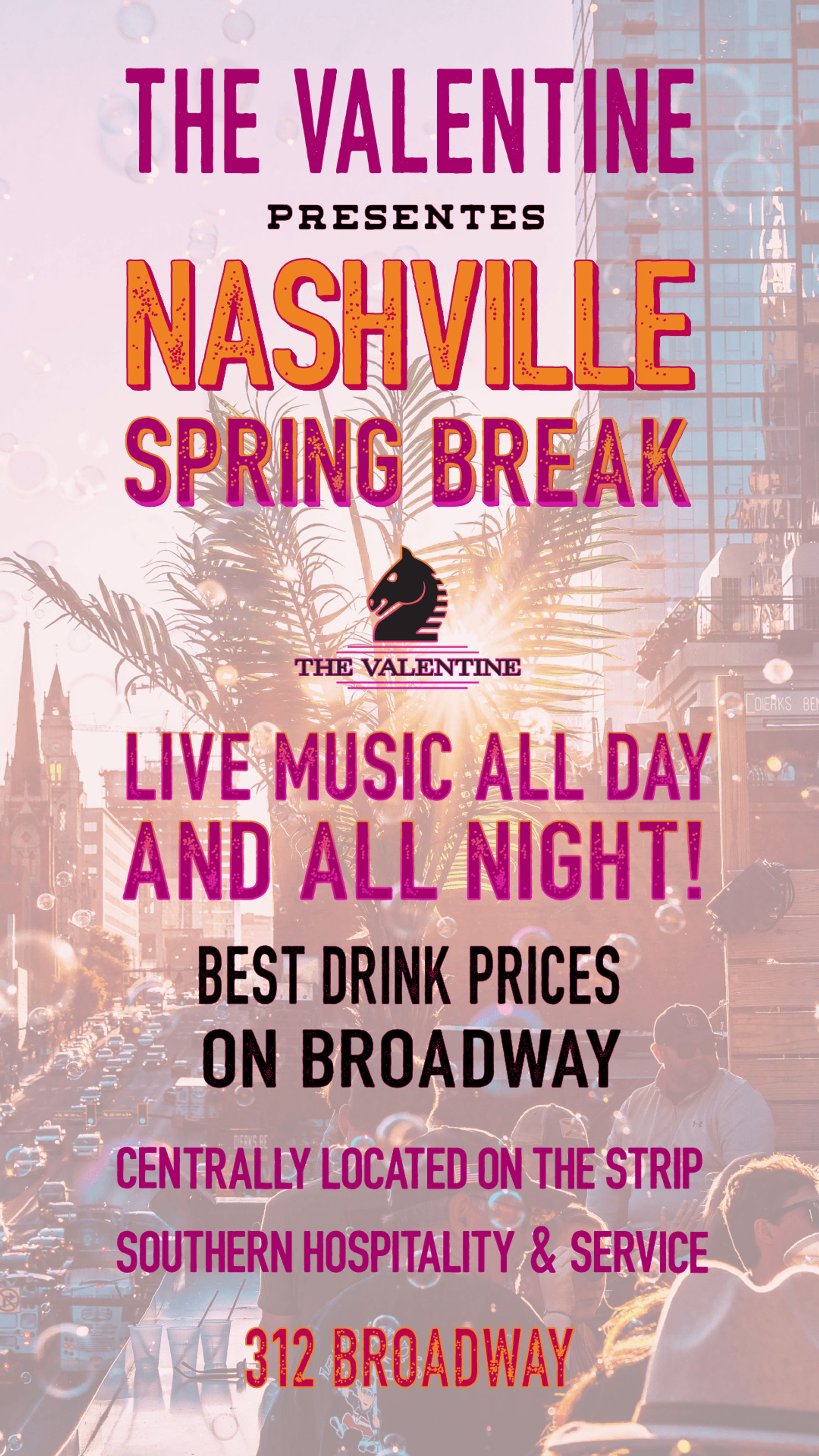 Nashville Spring Break Downtown Nashville
