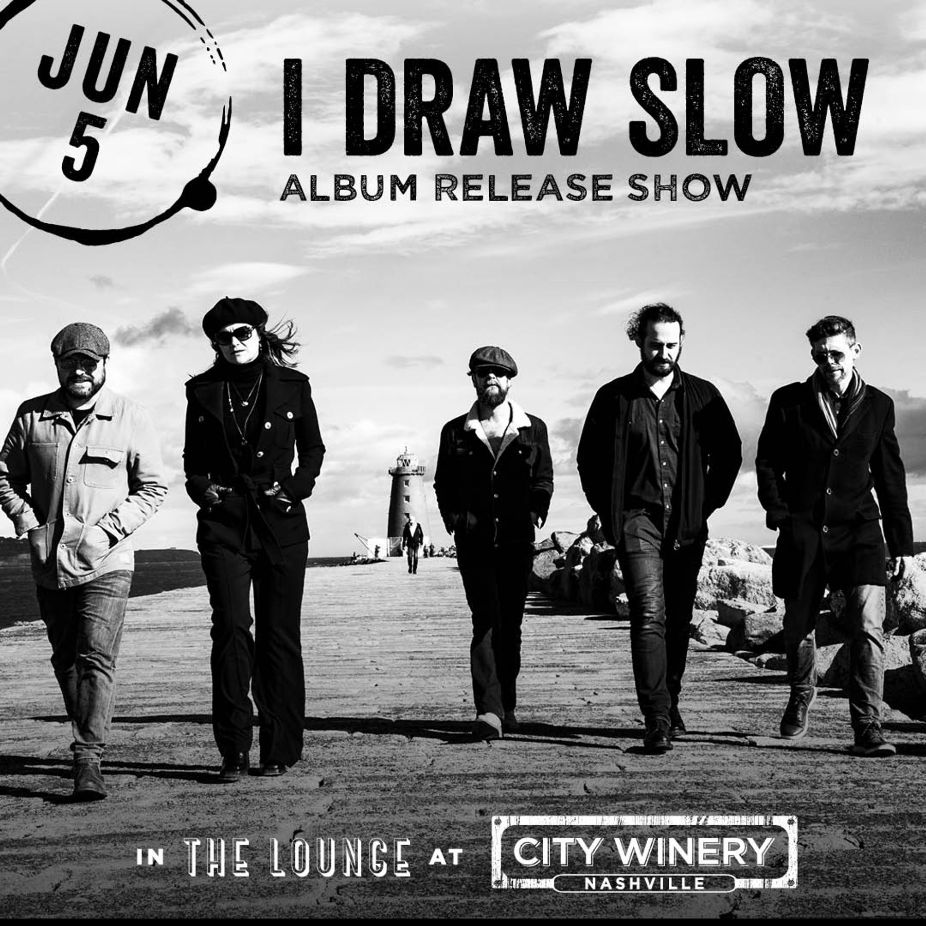 I Draw Slow Album Release Show in the Lounge Downtown Nashville