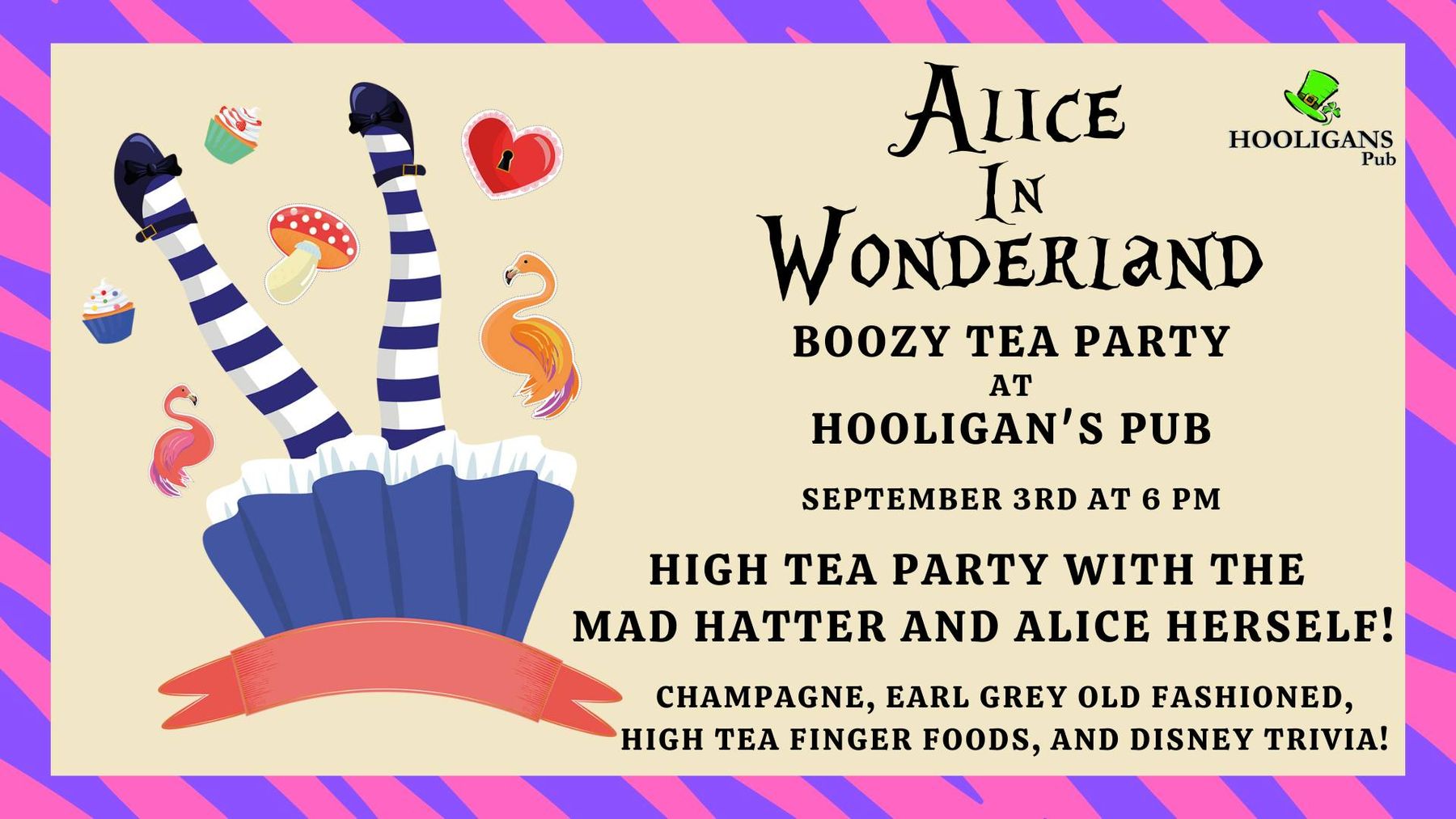 Pop-up coming to Dallas promises Alice in Wonderland boozy tea