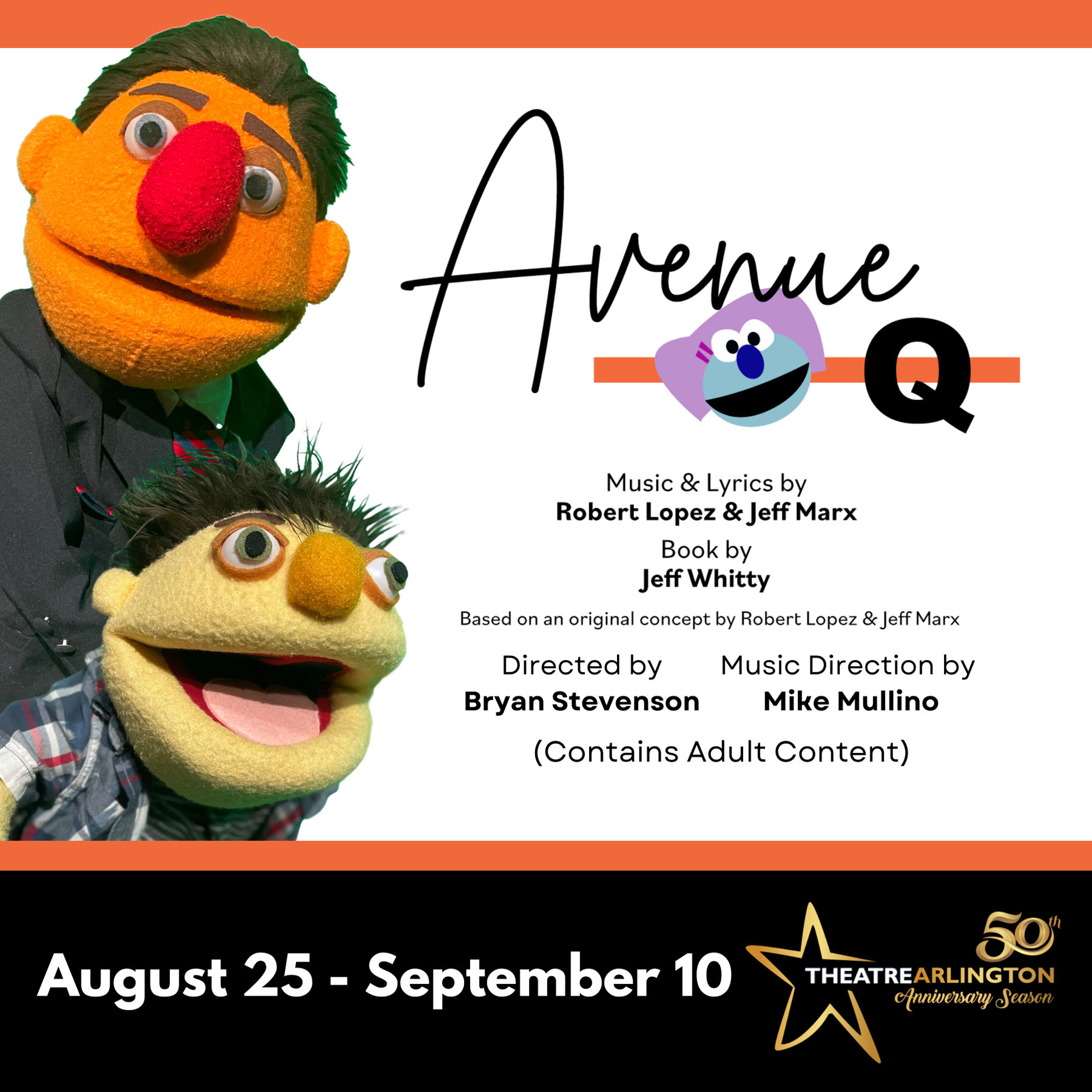 Avenue Q Downtown Arlington TX