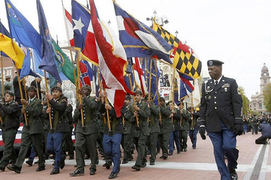 Veteran's Day Parade Downtown Fort Worth