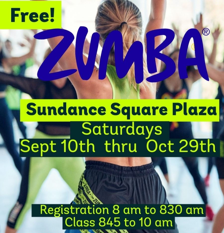 Slapen Circus Tussendoortje Free Zumba in Sundance Square Plaza | Downtown Fort Worth