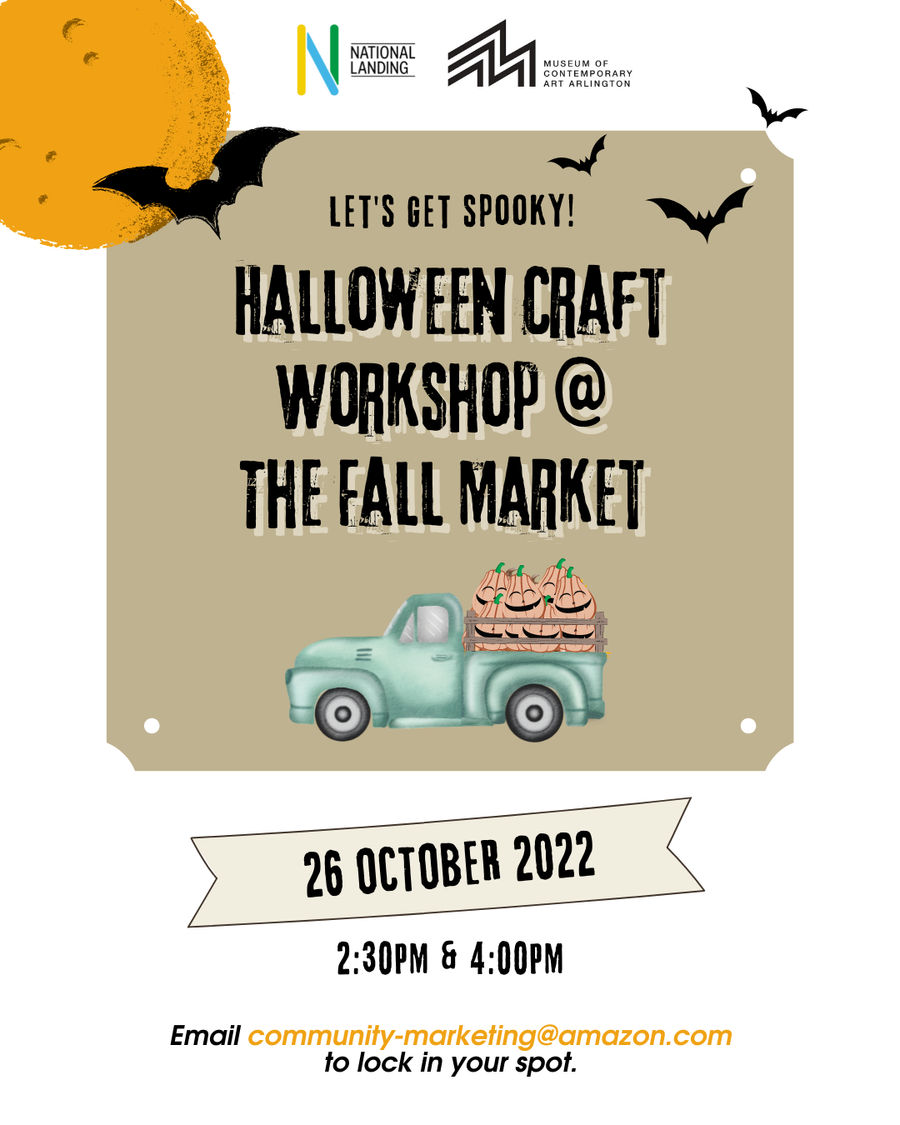 Halloween Craft Workshop at the Fall Market in National Landing 1