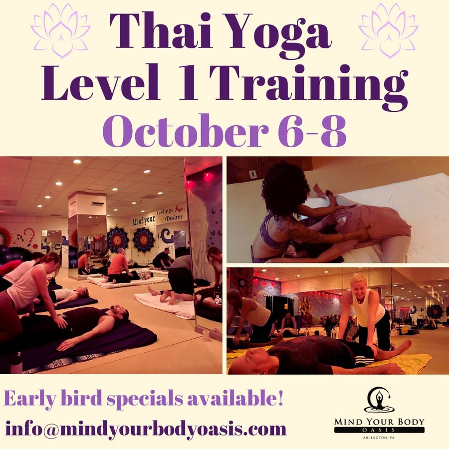 MYBO: Thai Yoga Bodywork Level 1 Training 1