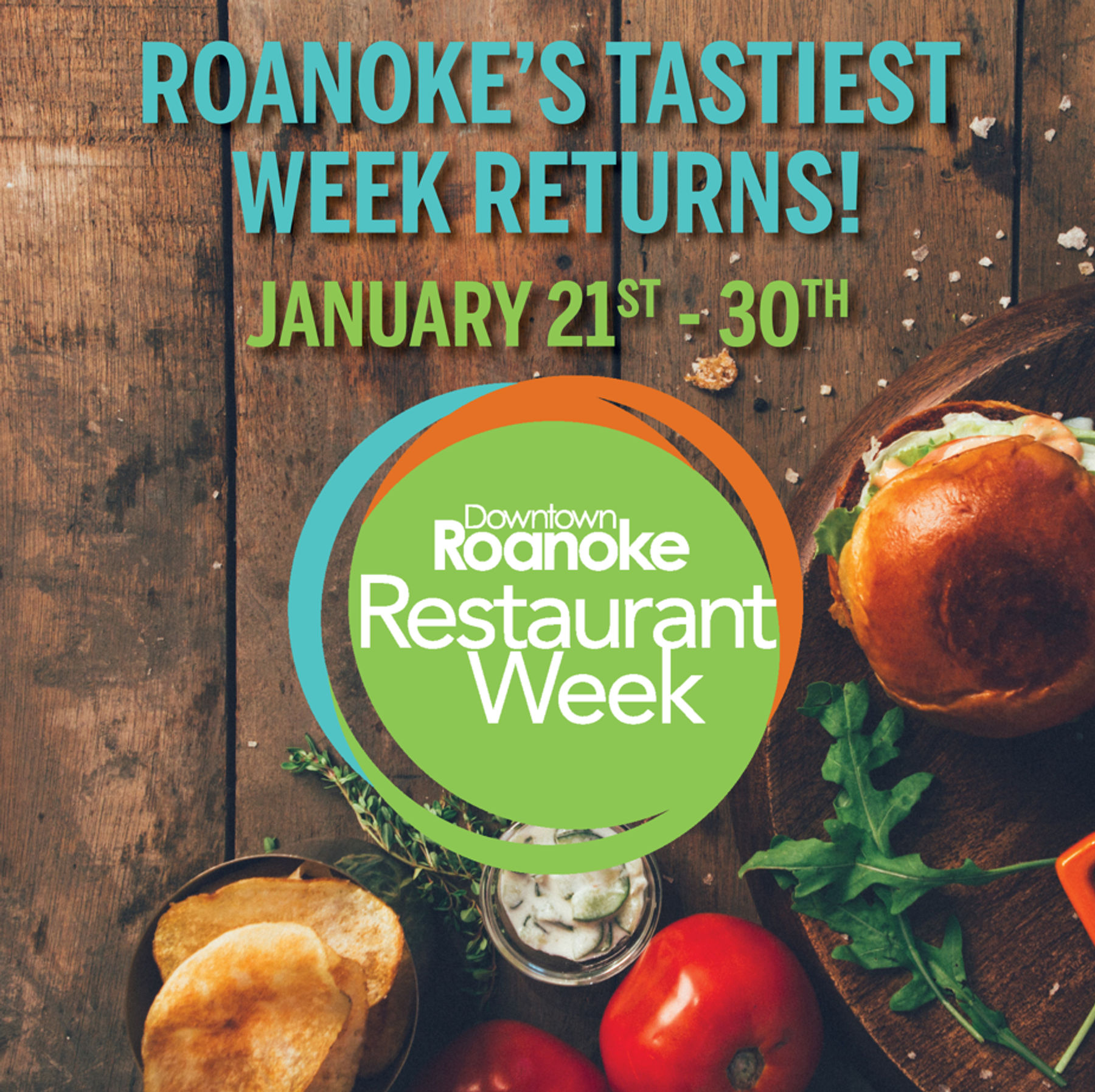 Downtown Roanoke Restaurant Week 2022 Downtown Roanoke