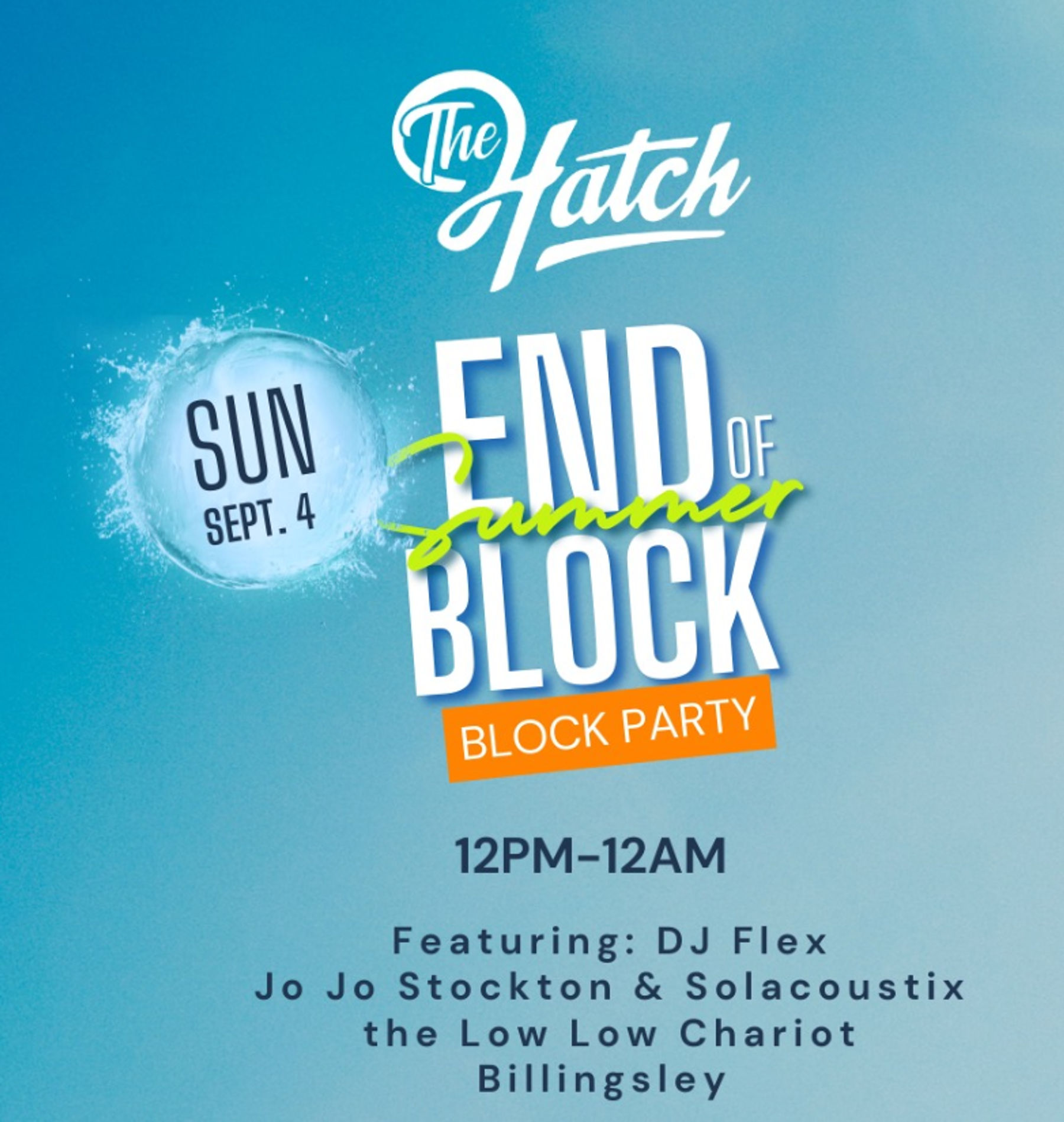 End of Summer Block Party Downtown Roanoke