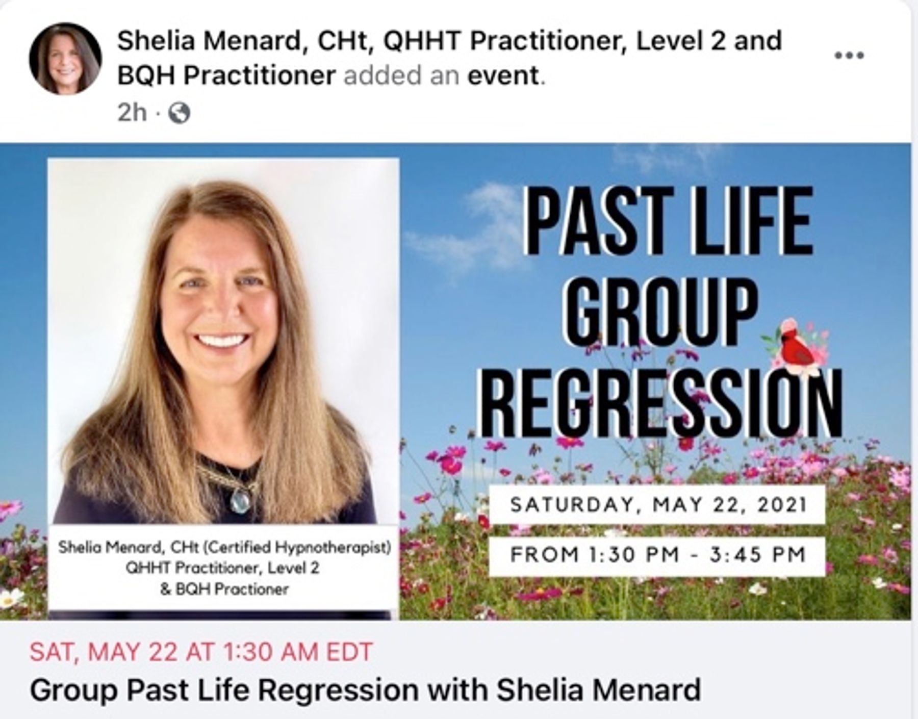 The Healing Vibes  Past Life Regression- QHHT