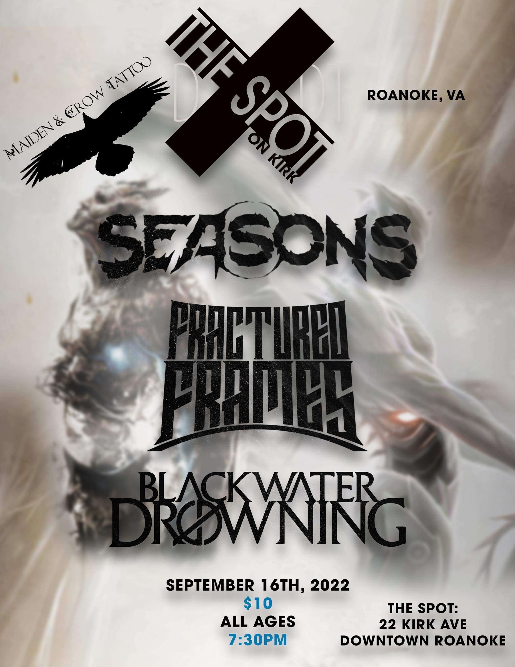 Maiden & Crow Seasons / Fractured Frames / Blackwater Drowning