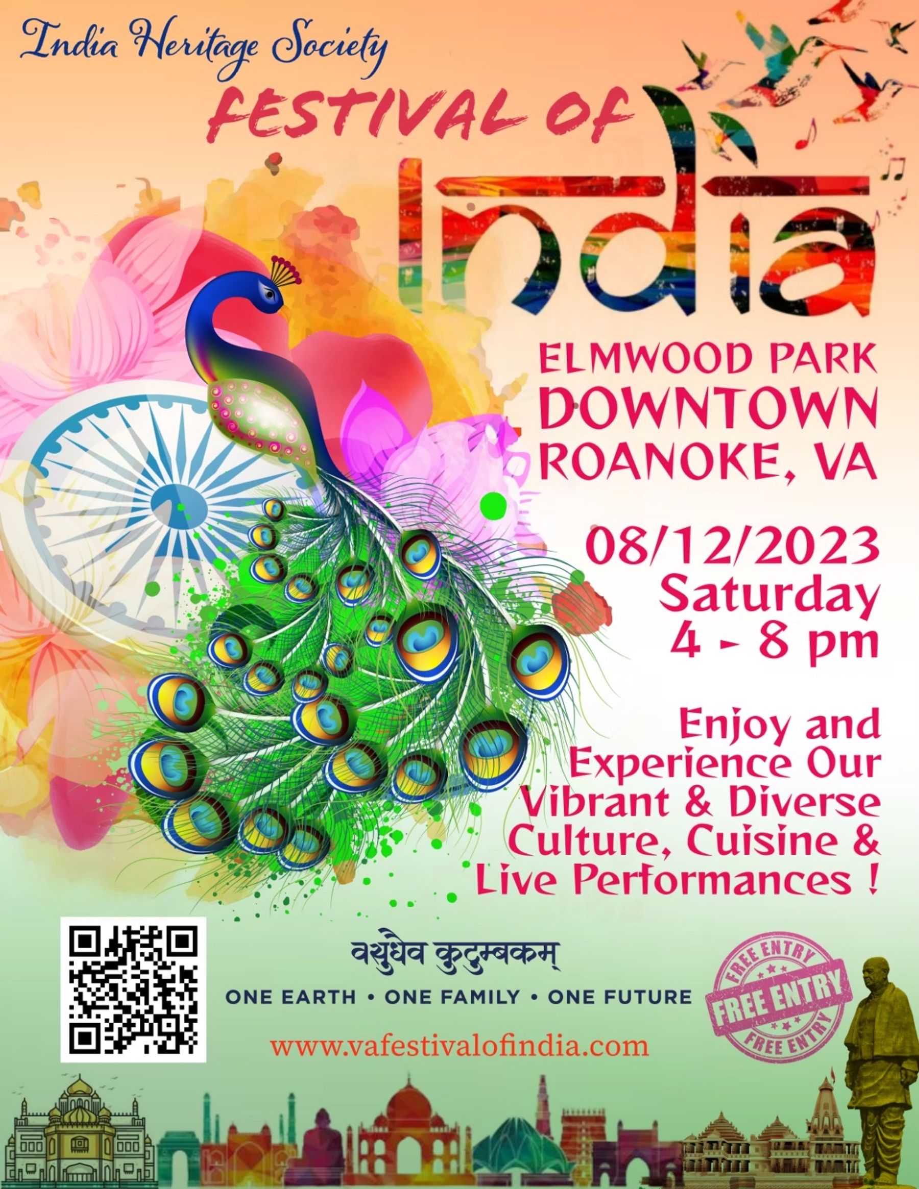 Festival of India Downtown Roanoke