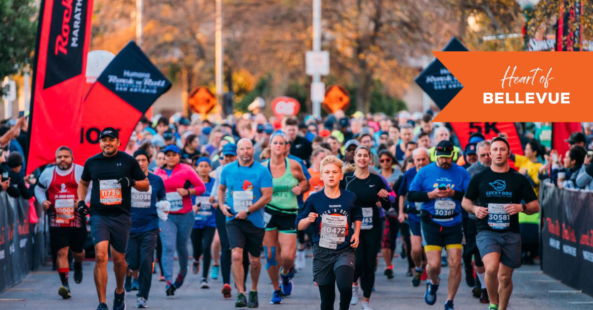 Bellevue Races to the Finish Line with Rock 'n' Roll Running Series