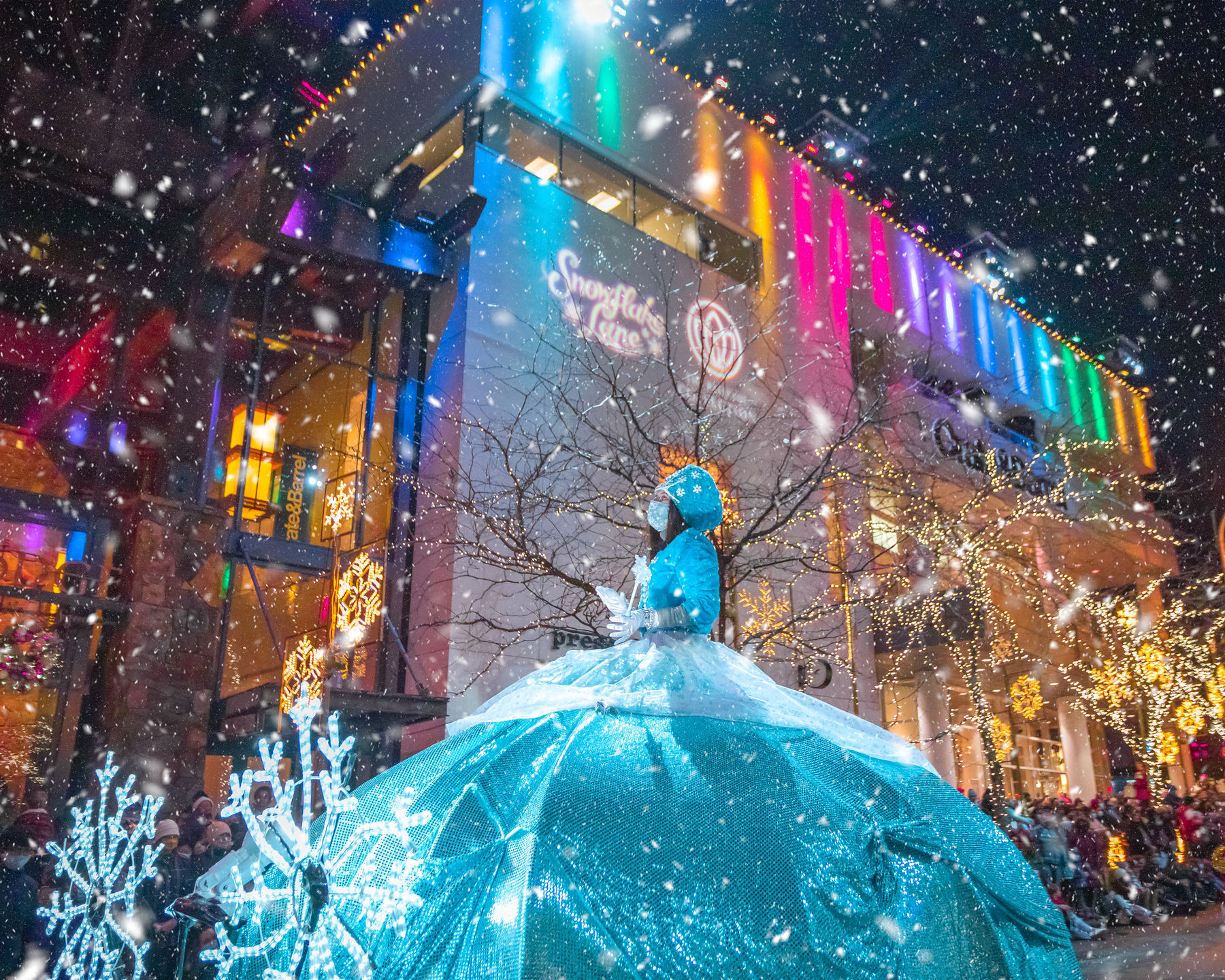 Snowflake Lane Brings Holiday Magic to Downtown Bellevue