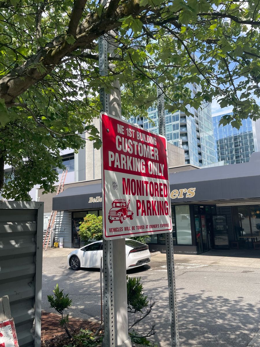 NE 1st Building Parking Lot